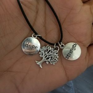 3 pendant necklaces or ankle bracelets